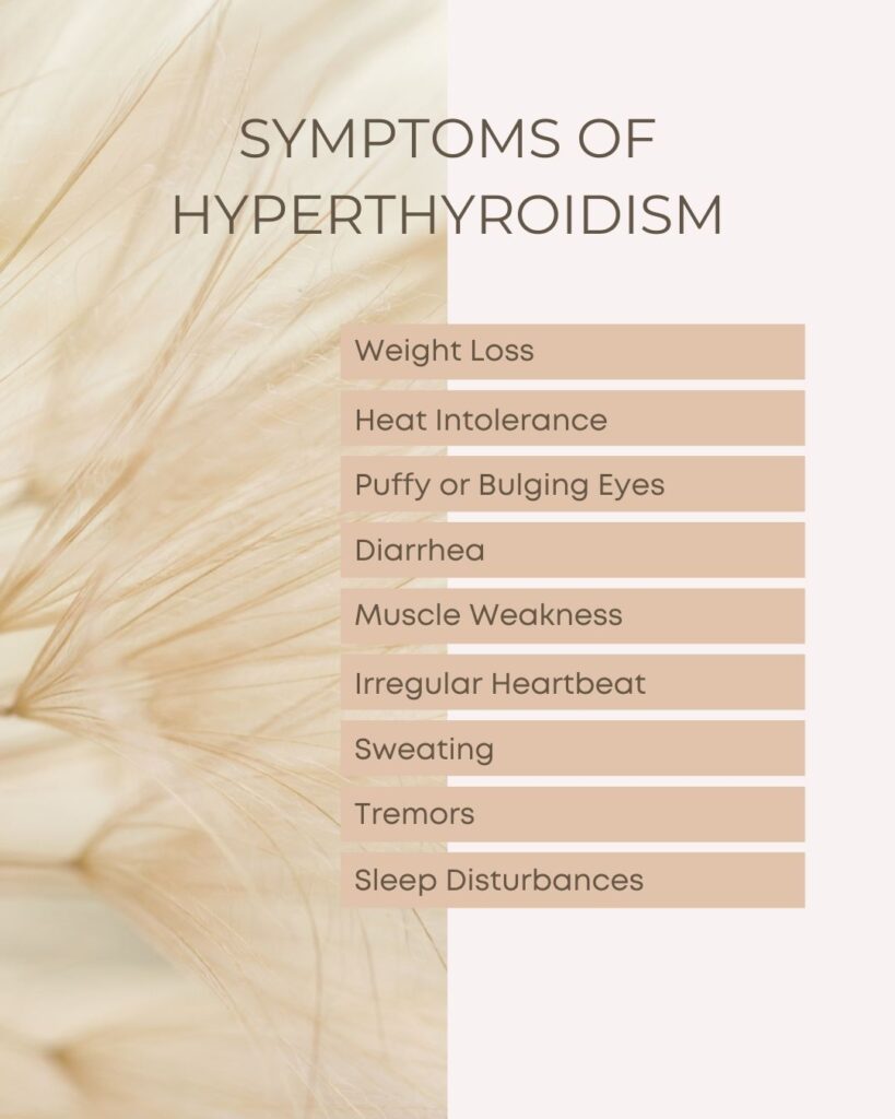 symptoms of hyperthyroidism