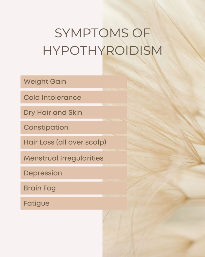 symptoms of hypothyroidism